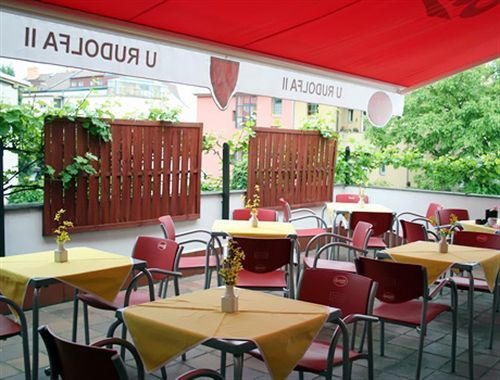 Hotel U Hvezdy Prag Exterior foto