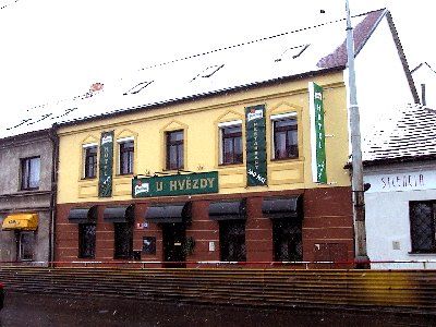 Hotel U Hvezdy Prag Exterior foto